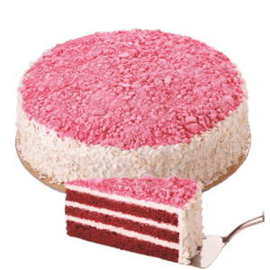 Delicia red velvet met kaas 14 punten (gesneden)
